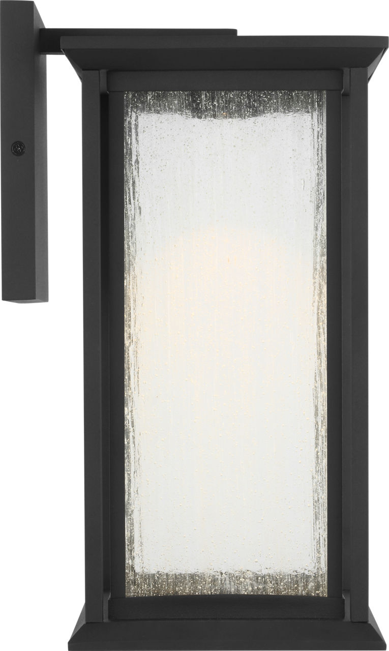 Generation Lighting GLO1291DL-TXB Audley 15 inch Textured Black Outdoor Wall Light