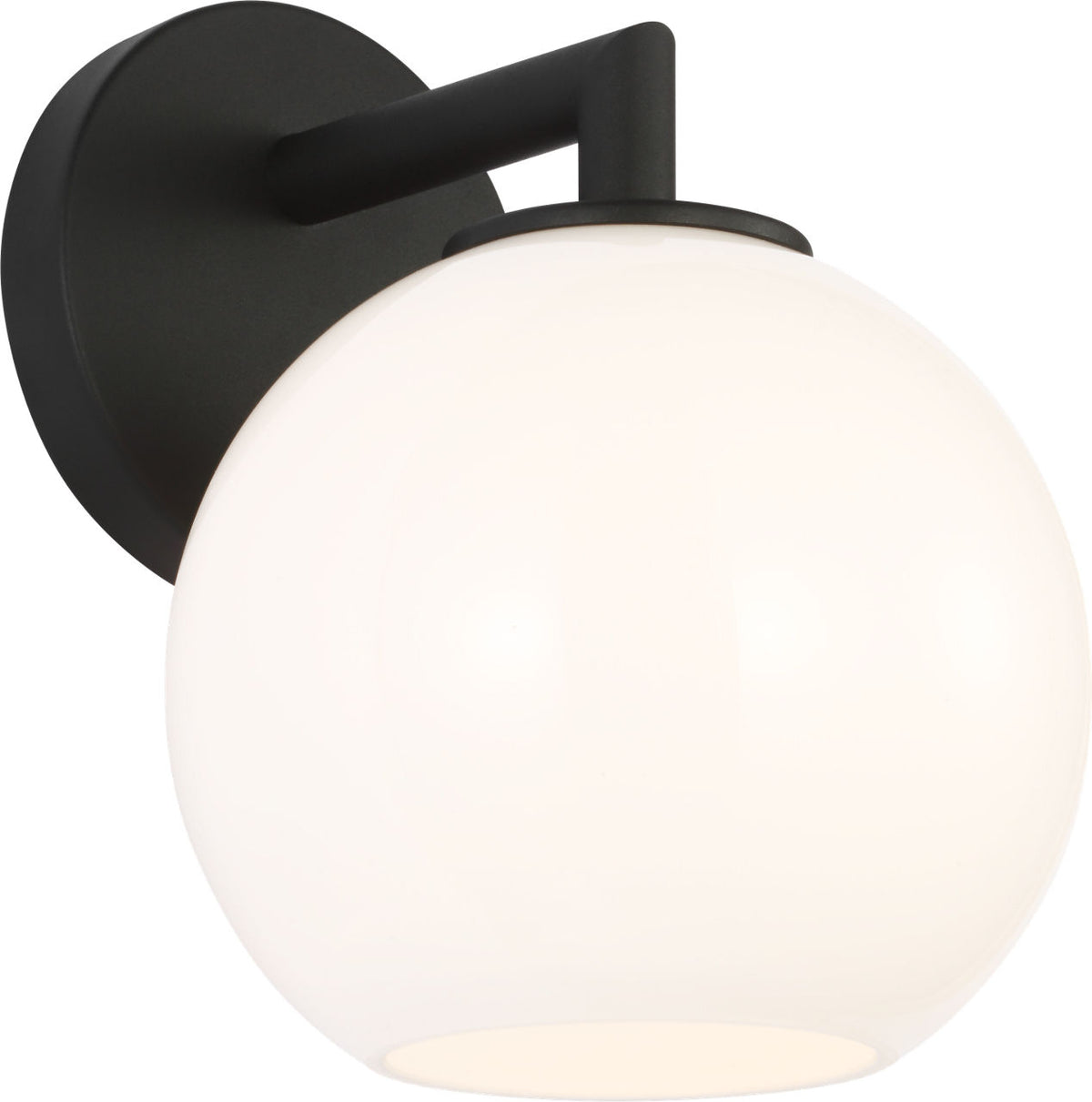 Generation Lighting Toca 1 Light Textured Black Outdoor Wall Lantern