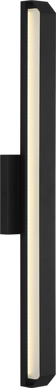 Generation Lighting GLO1491TXB-L Lakemont 34 inch Textured Black Outdoor Wall Light
