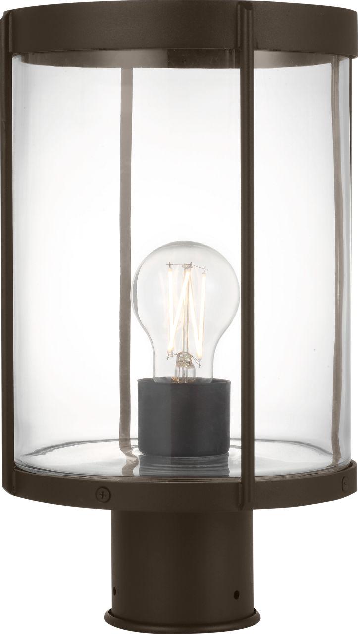 Generation Lighting GLO1741C-ANBZE Luning 1 Light 13 inch Antique Bronze Post Lantern