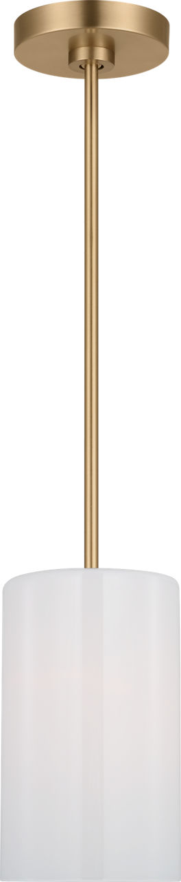 Generation Lighting GLP1001SB Rhett 1 Light 6 inch Satin Brass Pendant Ceiling Light