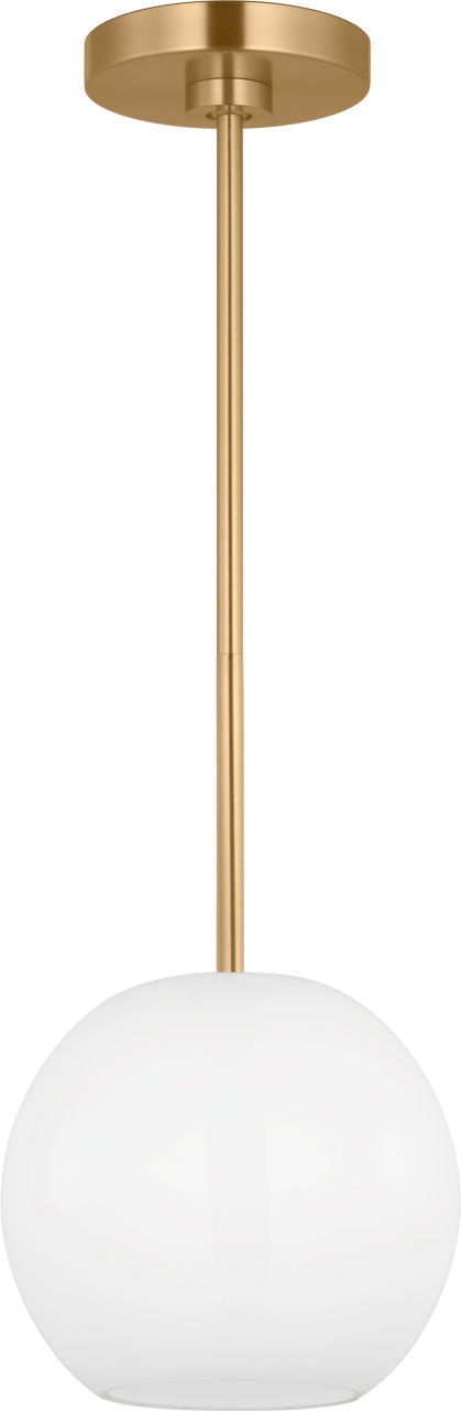 Generation Lighting GLP1011SB Rory satin brass mini pendant