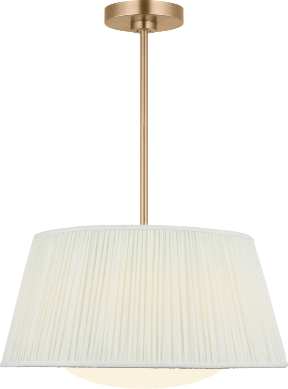 Generation Lighting GLP1873SB Vilera 3 Light Satin Brass pendant ceiling light