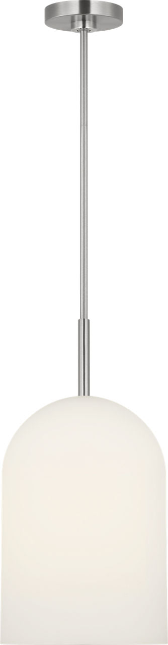 Generation Lighting GLP1941BNE Neblina 1 Light 10 inch Brushed Nickel Pendant Ceiling Light