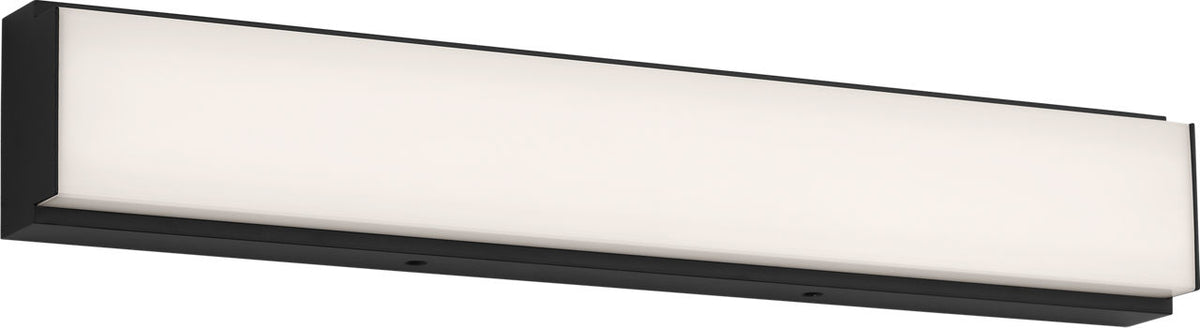 Generation Lighting GLV1571MBK-L Panna 18 inch Midnight Black LED vanity wall light