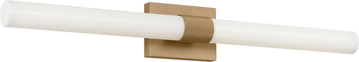 Generation Lighting GLV1642SB-L Sarco 36 inch satin brass LED bath vanity wall light