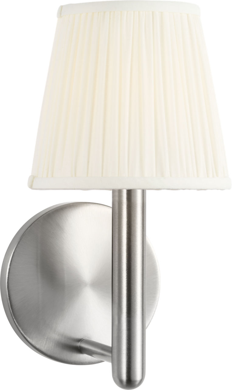 Generation Lighting GLW1881BNE Vilera 1 Light Brushed Nickel Wall Sconce