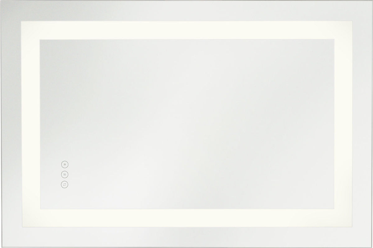 Generation Lighting MRIL1410 Mera 24 x 36 inch white illuminated mirror