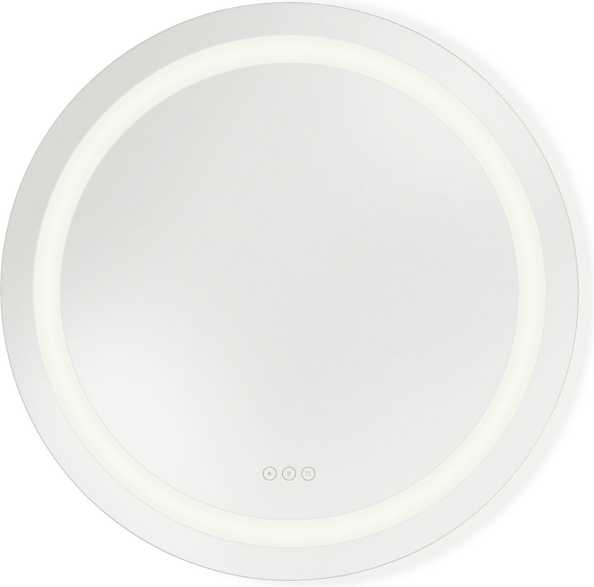 Generation Lighting Mera 30 inch round white illuminated mirror