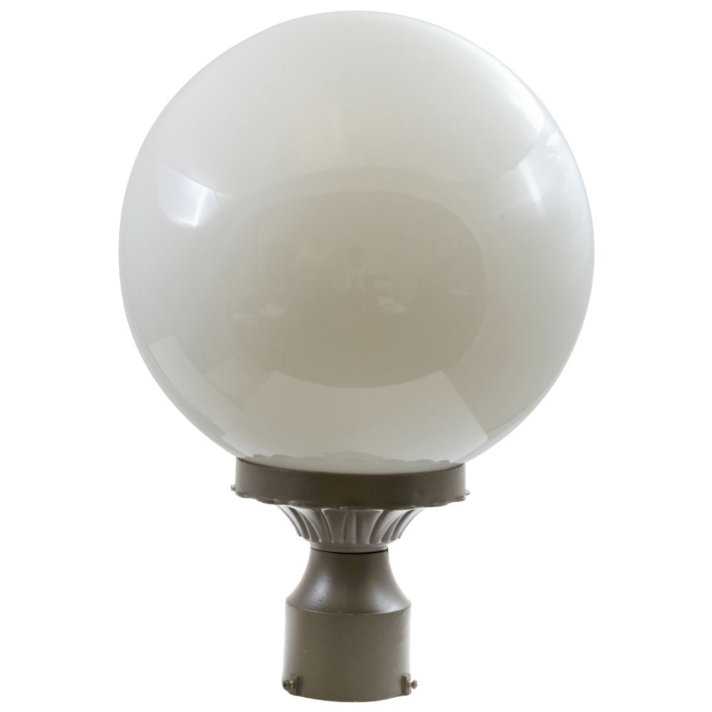 Dabmar Lighting GM240-BZ Emily Post Top Incandescent Fixture, 120V, Bronze Finish