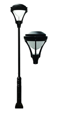 Dabmar Lighting GM5901-B 1 Light Large Cast Aluminum Pressure Sodium Fixture Top Light Fixture, Voltage 120V, Black Finish