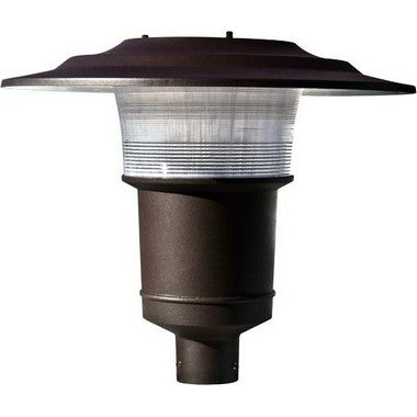 Dabmar Lighting GM655-BZ Powder Coated Cast Aluminum Architectural Post Top Light Fixture, Bronze Finish