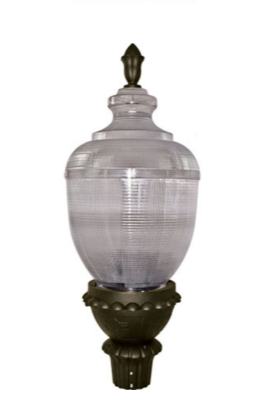 Dabmar Lighting GM680-BZ Cast Aluminum Post Top Fixture, E39, No Lamp, Bronze Finish