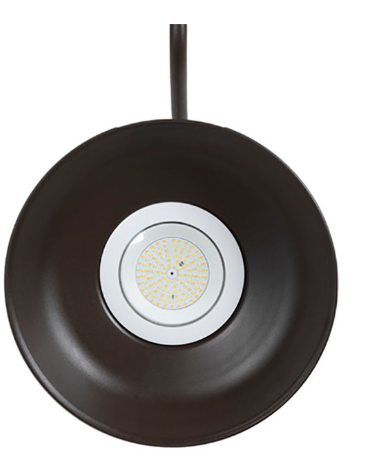 Westgate GNB-40W-MCT-BK-P Gooseneck Barn LED Light - 40W, 4800 Lumens, Multi-Color Temperature Black Finish