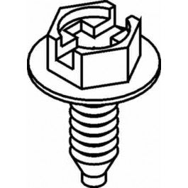 Orbit GS-1032 10-32 X 3/8” Green Ground Screw