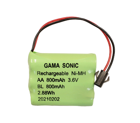Gama Sonic GS36V08 Replacement Battery, 3.6V, 800-mAh