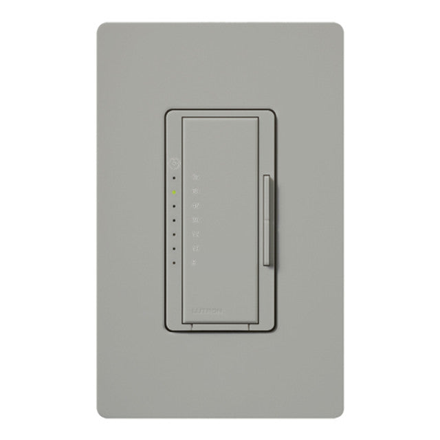 Lutron MA-T51MN-GR Maestro Satin Countdown Timer Control Switch, 5-60 Minutes, 5A Light, 3A Fan, Gray Finish
