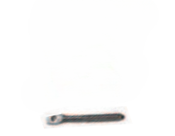 Westgate H-SCREW Steel flat hanger screw with single hole, 1/4” x 3”