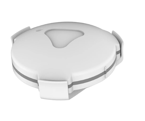 Feit Electric H2O/WIFI Battery-Powered Smart Home Wi-Fi Connected Wireless Water Sensor, No Hub Required, White Finish