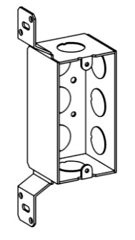 Orbit HB-1-50-FB 1-7/8” Deep, 1-Gang Welded Handy Box With 1/2” KO & FB Bracket