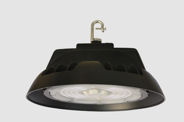 Eiko HBX1-1004-2-M3 Monopoint High Bay, Wattage 100W, Color Temperature 4000K, Voltage 347-480V, Dimmable, 10' Cord, Microwave Sensor