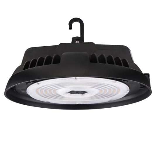Eiko HBX2-1005-1-M12 Mod Monopoint LED High Bay Light, 100W, 5000K, 120-277V, 10ft Cord, Dimmable, Centre Mount PIR Sensor, Requires RC02 Remote