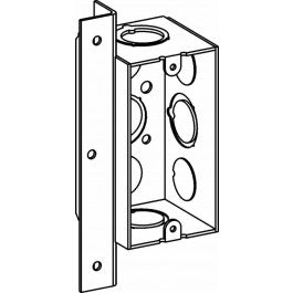 Orbit HDB-1-MKO-AB 2-1/8” Deep, 1-Gang Welded Deep Handy Box With MKO & AB Bracket