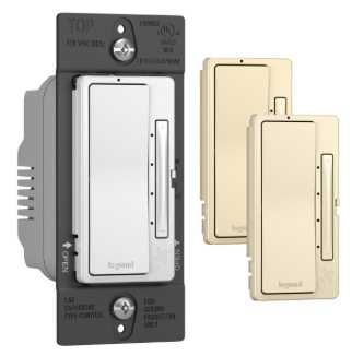 Wattstopper HDH163PMMTC Fan Speed Control De-Hummer, Single Pole/3-Way, Tri-Color