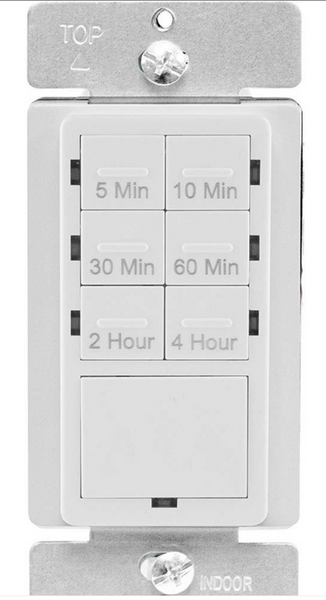 12-Hour 7-Button Preset Countdown Timer Switch - ENERLITES