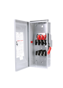 Siemens HF363R 480/600 VAC 250/600 VDC 100 Amp 3-Pole 3-Wire NEMA 3R Heavy Duty Fusible Safety Switch