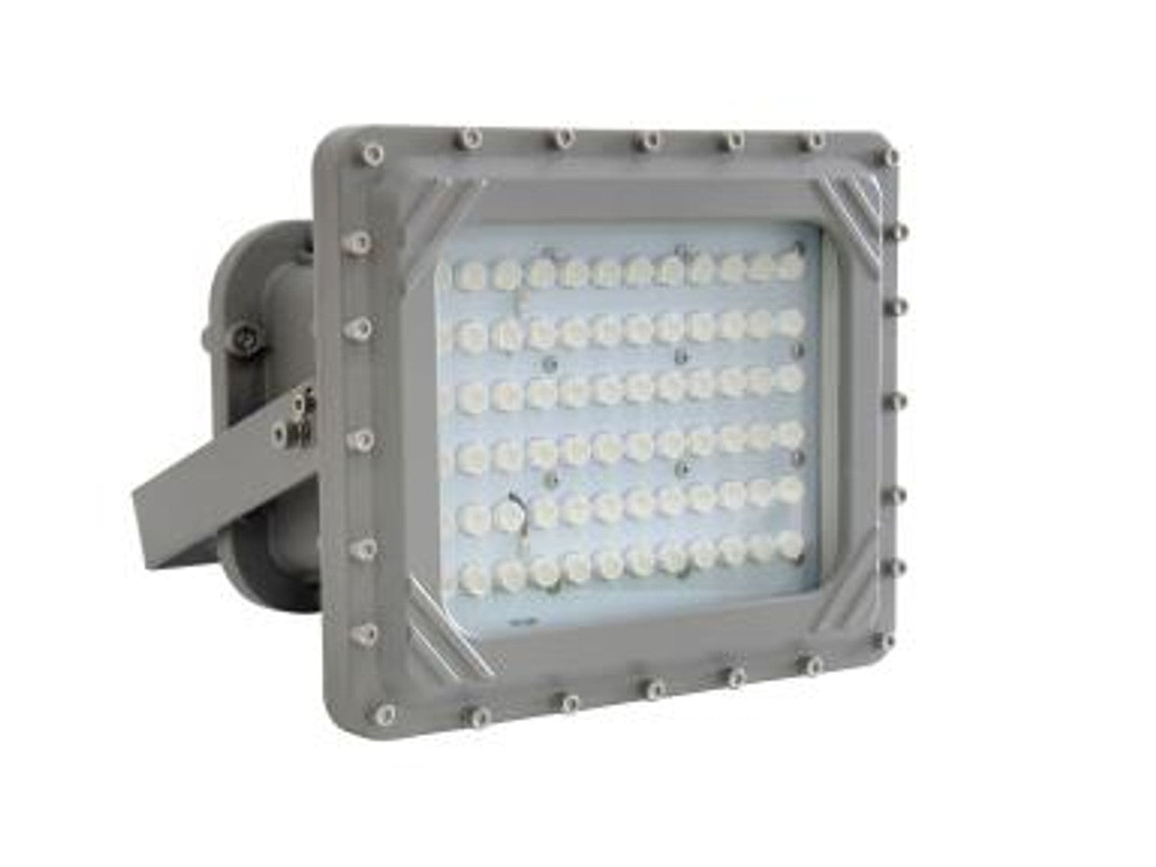 MaxLite HL-AR100HW-50G-D1 Hazardous Location Flood Light, Class I Division 1, Voltage 200-480V, Wide Dist., Color Temperature 5000K, Wattage 100W, Grey