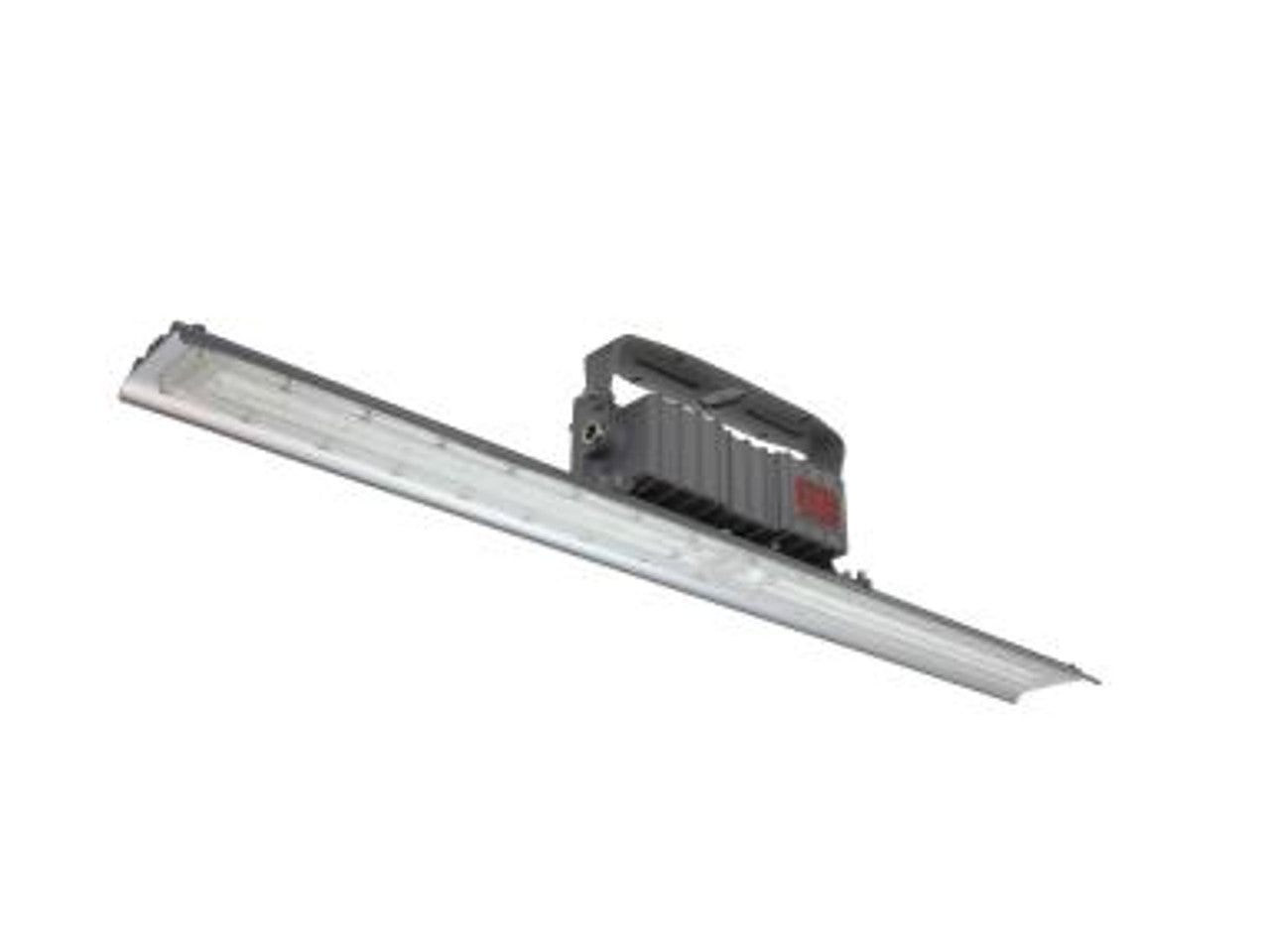 MaxLite HL-LI4880UEM0 4Ft Hazardous Location Pendant Mount Linear Light, Wide, CID2, CIID1, CII Battery Backup 0 Degree C, Wattage 80W, Voltage 120-277V, Color Temperature 5000K, Grey