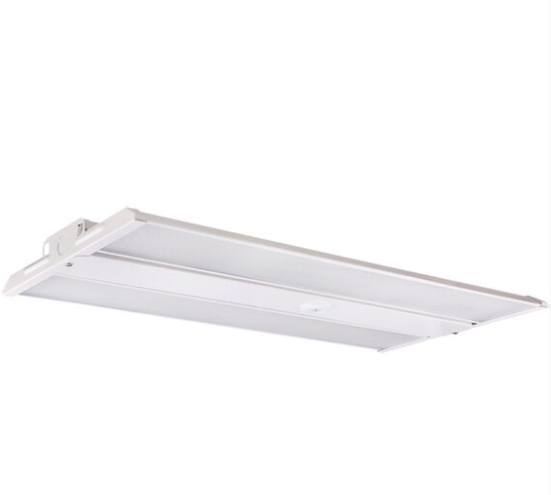 Cyber Tech Lighting HL110S/CCT-BK 110W Linear LED Slim High Bay Dimmable 5000K with Junction Box & Battery Back-Up Installed