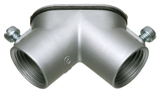 Arlington HL5000 1/2" 90-Degree Pulling Elbow, Combination Threaded Rigid and Set-Screw EMT
