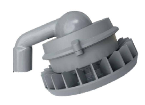 MaxLite HLS94G HLRS Series, Stanchion 90 Degree (1-1/4 NPT) Mount Bracket, Stainless Steel