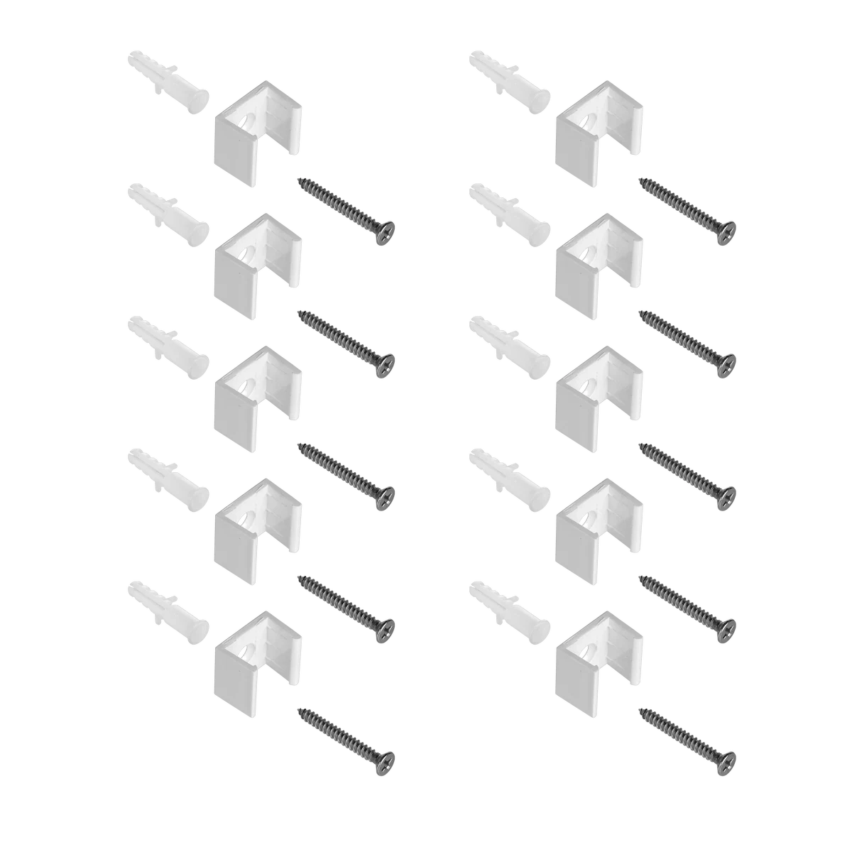 American Lighting HPR68-24VDC-18MM-CLIPS 10 Pool Rated Neon (18mm) Mounting Clips