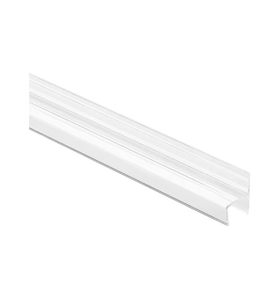 American Lighting HPR68-24VDC-18MM-UTRACK-3FT 0.93m U-Type Polycarbonate Mounting Channel with Chlorine-Resistant Screws & Rubber Anchor – Single Color / Static White / RGBW