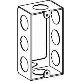 Orbit HSB-1-50-EXT 1-1/2” Deep, 1-Gang Welded Handy Extension Ring With 1/2” KO