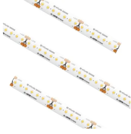 American Lighting HTLHD-WH-CC Trulux High Density High Output LED Tape Light, Custom Cut, Color Temperature 4000K, Wattage 3.7W / FT, 385 Lumens / FT, Voltage 24V