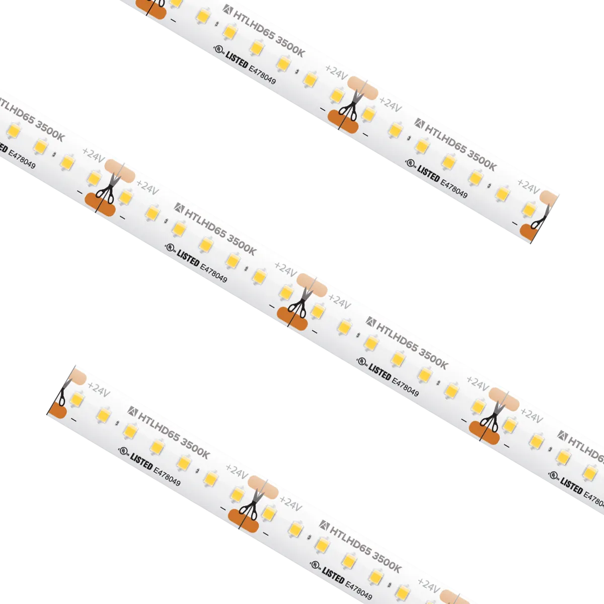American Lighting HTLHD65-NW-100 100Ft High Density Tape Light 3500K IP65 24V