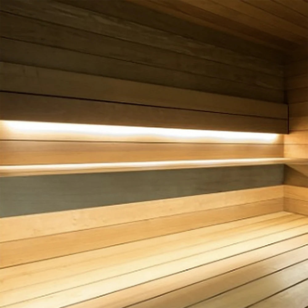 Lotus LED Lights MC-SAUNA-COB Mounting Clips for Sauna Strip model ES-FSCOBWW-24-IP67. Quantity per bag: 16 clips & 32 screws