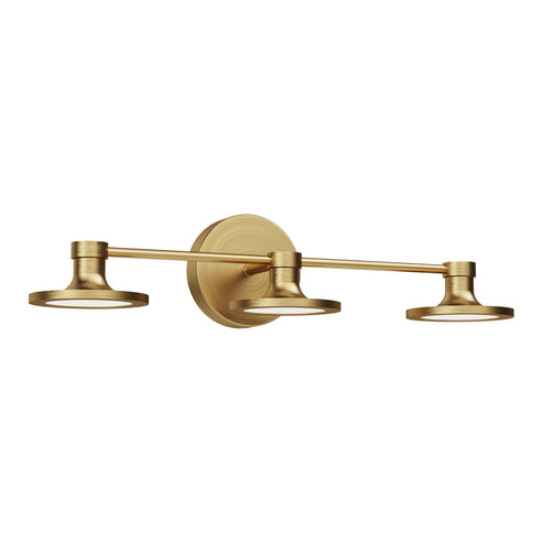 Alora Mood VL418021BG Issa 21-in Vanity Light - CCT: 3000K - Finish: Brushed Gold