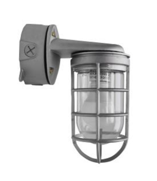 MaxLite JJW12001 Jelly Jar Wall Mounted E26 Socket Wet Silver, Wattage 9W, Voltage 120V, Lumens 800 lm, Color Temperature 3000K