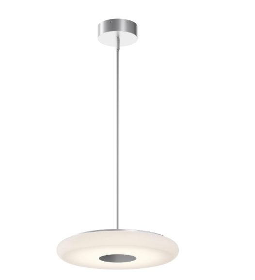 AFX Lighting JUNP18LAJUDSN June 18 Inch LED Pendant Ceiling Light, 120-277V, Watt 30W,Selectable 5CCT Satin Nickel Finish