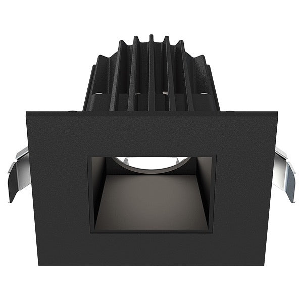 Lotus LED Lights JXL-COB02-S09W-5CCT-BK-2SR-SM-BK 2″ Square Black Trim Recessed Economy LED Downlight, MCTP 27K / 3K / 35K / 4K / 5K, Wattage 9W, 120V W/ Smooth Black Reflector