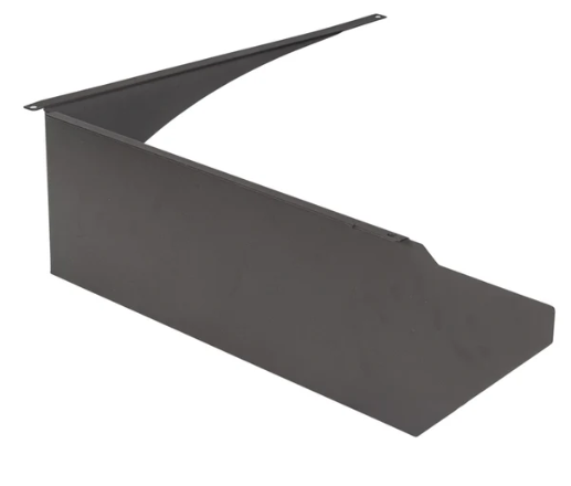 Keystone KT-ALED-GS-L2-R-KIT Glare Shield for Area Lights, Large Housing, Right Side, Bronze