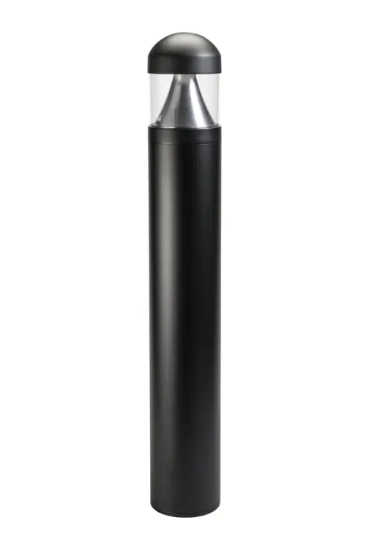 Keystone KT-BLED24PS-1A-UNV-8CSB-VDIM-B Cone Reflector Dome Top Bollard Head - Photocell - 14 | 19 | 24W - CCT Selectable - 120-277V - Black