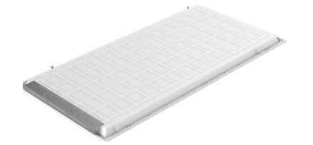 Keystone KT-BPLED30-24-850-VDIM-P /G2 2x4 LED Panel, 30W, 120-277V Input, 5000K, 0-10V Dimming, Backlit Design. UGR <19 Premium Series. Generation 2.