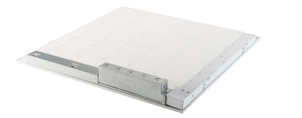 Keystone KT-BPLED35PS-22C-8CSA-VDIM-EM8 2x2 LED Panel with Inegrated 8W EM, Power Select & Color Select. 35/30/20W, 120-277V Input, 3500/4000/5000K, 0-10V Dimming, Backlit Design. Includes add-on J-box