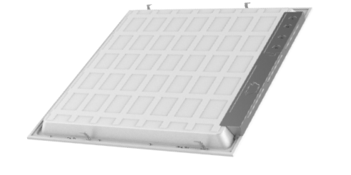Keystone KT-BPLED40-22-840-VDIM 2x2 LED Panel, 40W, 120-277V Input, 4000K, 0-10V Dimming, Backlit Design